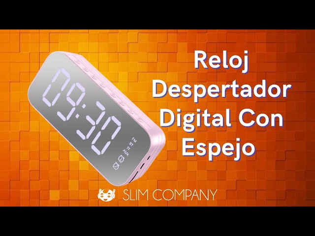 Vídeo relacionado con Genérico Reloj Digital | Reloj Despertador Digital con Pantalla LED | Herramienta de Gestión de Tiempo con Alta Legibilidad y Funcionamiento Silencioso para Todas Las Edades