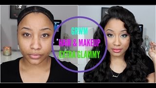 GRWM | Watch Me Transform Hair & Makeup Tutorial | Jaz Jackson