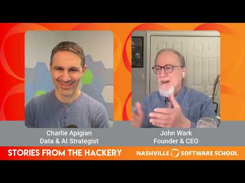 Video Podcast with Charlie Apigian and John Wark: Data-driven Future: AI, Engineering, and Continuous Learning | Stories From The Hackery