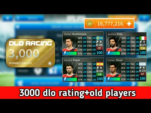 How to get 3000 dlo rating with old players in Dream League Soccer 2019