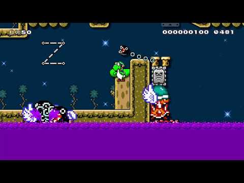 Poison Panic! by BONEdog - Super Mario Maker 2 - No Commentary 1ca