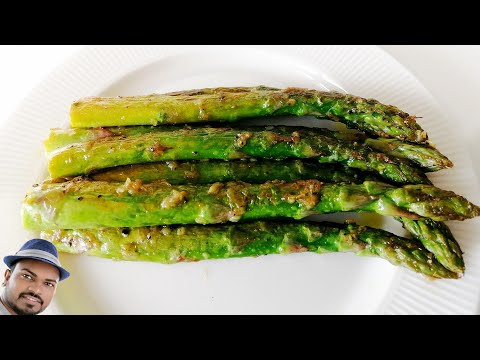 One Pan Asparagus | Super simple healthy side dish