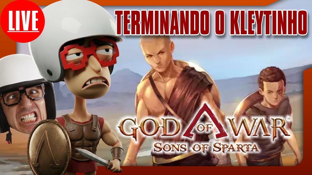 🎮🚨 AO VIVO - INISITINDO no God of War: Sons of Sparta  KLEYTINHO! #GodofWarSonsofSparta