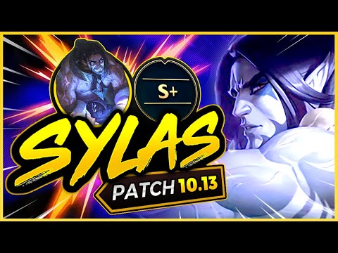 PATCH 10.13 NEW SYLAS GUIDE | S+ RUNES, BUILD, GAMEPLAY - League of Legends