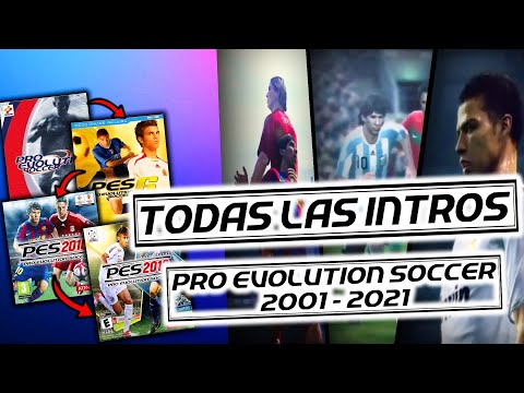 ⚽ TODAS las Intros de PES 2001–2021 🔥 Evolución Completa | Pro Evolution Soccer