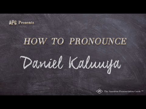 How to Pronounce Daniel Kaluuya (Real Life Examples!)