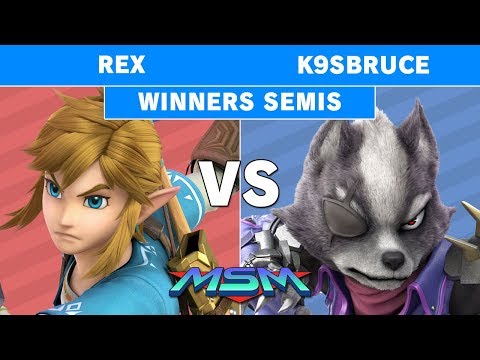 MSM 181 - Rex (Link) vs PA | K9sbruce (Wolf) Winners Semis - Smash Ultimate