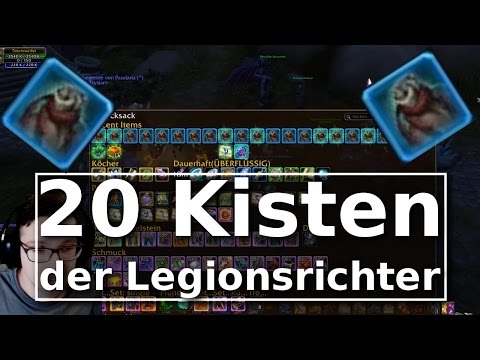 Kisten öffnen - 20 Kisten der Legionsrichter - hält das Glück?