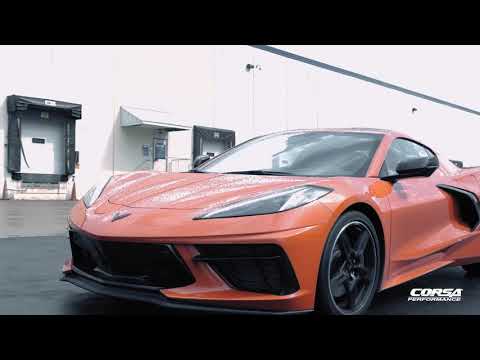 CORSA® Performance 2020 Chevrolet C8 Corvette Catback exhaust system. Coming Soon