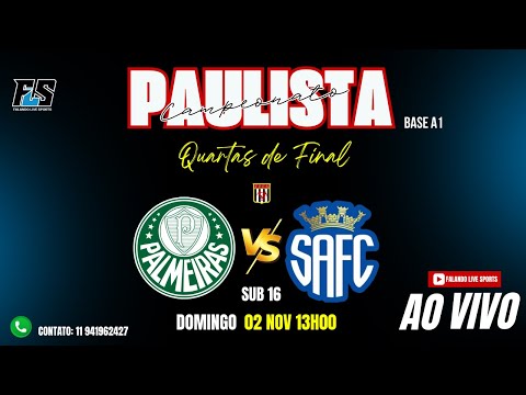 CAMPEONATO PAULISTA DE FUTSAL BASE A1 - PALMEIRAS X SANTO ANDRÉ  SUB 16 - QUARTAS DE FINAL