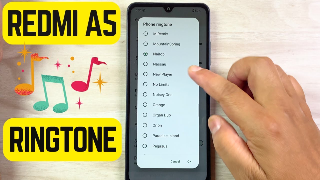 The EASIEST Way to Change Your Redmi A5 Ringtone to ANY SONG
