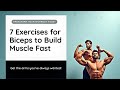 Ultimate Biceps Workout 2025 Bigger Arms Fast Dumbbell Barbell Exercises