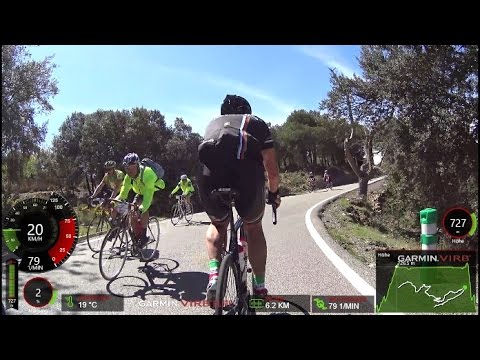 30 Minute Extrem Uphill Cycling Training Spain Full HD