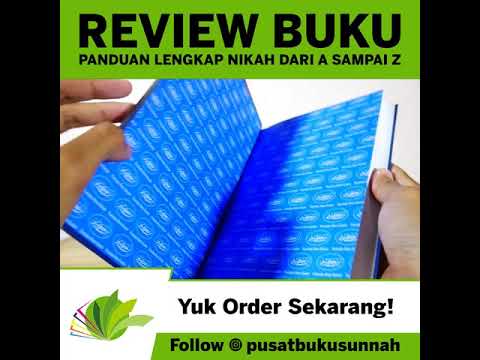 Review Buku Panduan Lengkap Nikah dari A Sampai Z Pusat Buku Sunnah