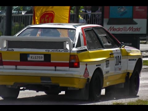 The Midnight Sun Rally 2015 Part 2 Historic Rally Cars