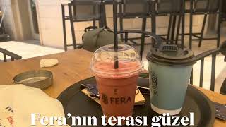 Konya’da Teraslı Keyifli Cafe | Fera Coffee / Konya'da Nereye Gitsem Diyenlere! 