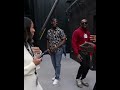 Team Jones was harmonizing backstage ? ?#UFC285
