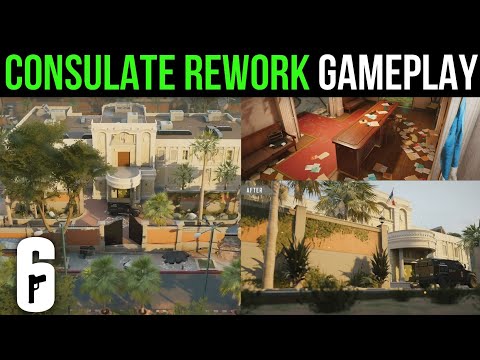 NEW Consulate Rework In-Game Look! Operation Dread Factor R6