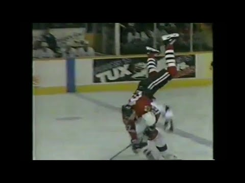 Blackhawks - Jets rough stuff 12/2/95