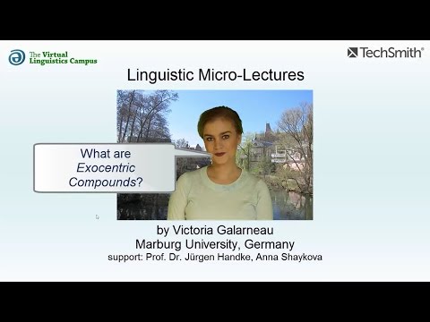 MOR_018 - Linguistic Micro-Lectures: Exocentric Compounds