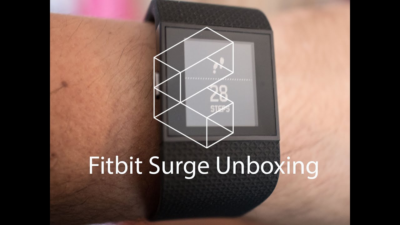 Fitbit Surge Unboxing - YouTube