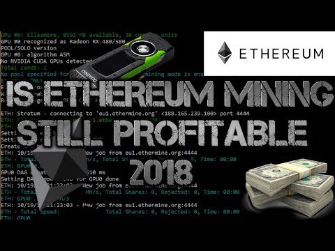 Is Ethereum Mining Still Profitable Is It Worth It April 2018