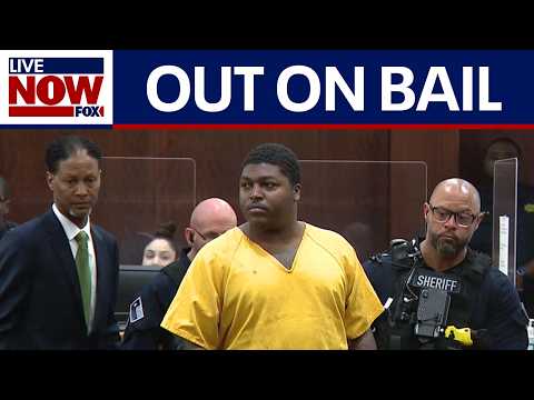 Video | Accused cop killer released from jail on bond in Harris County, TX