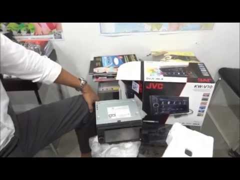 วิทยุดีวีดี2ขายดีที่สุด ราคา8,000 บาท  REVIEW JVC KW V10 BEST SALLER 2014