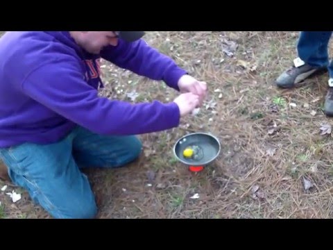 frying a egg with Tannerite explosives?