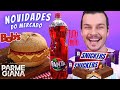 PROVANDO LANÇAMENTOS DE MERCADO NOVO BOB S DE PARMEGIANA ARTESANAL FANTA TUTTI FRUTTI SNICKERS