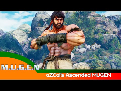PJ MUGEN 1.1 Rumble Ep. 14: Digging Up Old Relics 30: aZCal's Ascended MUGEN characters