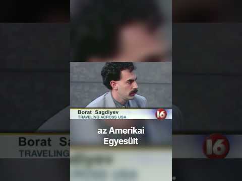 Borat vezetni tanul
