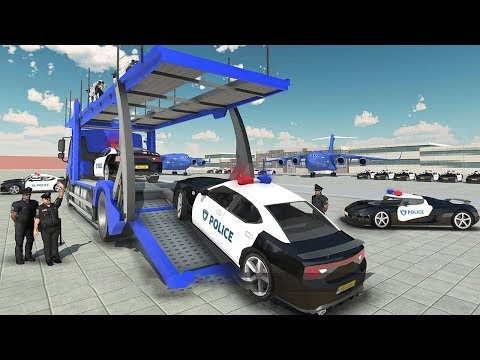 Police Plane Transporter Simulator 2017 (by Crazy Neuron Studio) Android Gameplay [HD]