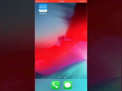 The offline dictionary of Nilufar Masharipova (103 group)