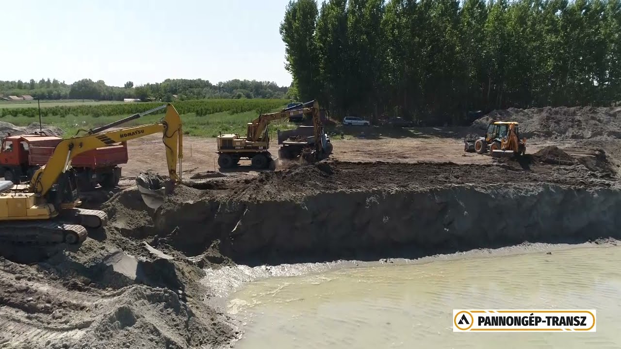 HALASTAVAK ÉS VÍZTÁROZÓK ÉPÍTÉSE