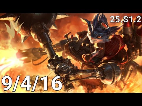 Rumble Jungle vs Jarvan IV - EUW diamond  | Patch 25.S1.2