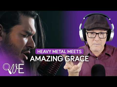 Vocal Coach REACTION & ANALYSIS 🎧 Dan Vasc🎙️Amazing Grace (STUDIO) 🎶