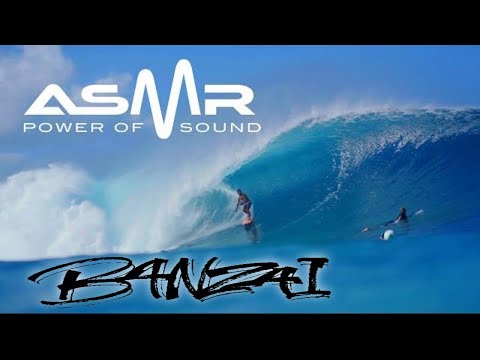 🔴NEW! (ASMR) SURFING - HAWAII SURF - SOOTHING OCEAN SOUNDS WITH RELAXING MUSIC🎧 - BANZAI PIPELINE🌊