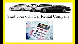 How to start a car rental car company (complete with commercial insurance)