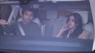Janhvi Kapoor, Ananya Panday, Aditya Roy Kapur And Any More Spotted At Karan Johar Residence In Band