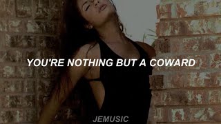 Selena - Cobarde (English Lyrics)