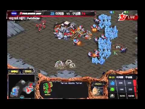 OSL Ro16 Group B Jaedong vs HiyA P1