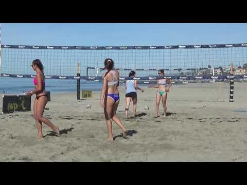 Summer Fitzgerald/Charlyn Miller Beach VBALL Part 1 1/27/19 Tamarack Beach