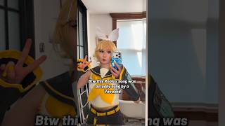 Why does Cyber Diva fit this song so well 😭 #kagaminerin #kagaminerincosplay #cyberdiva #vocaloid