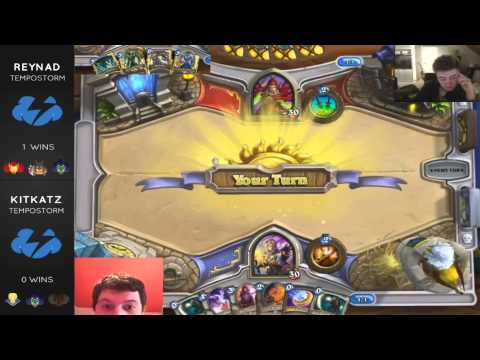 HearthStats League Invitational Hearthstone Group D - Reynad vs KitKatz
