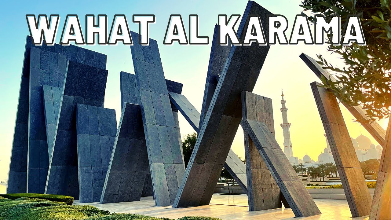 Experience a captivating stroll around Wahat Al Karama Memorial.