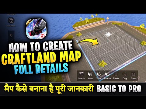 How To Create / Make Craftland Map In Free Fire | Free Fire Me Craftland Map Kaise Banay Full Guide