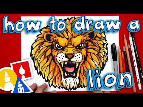 How To Draw A Realistic Lion