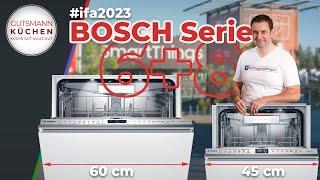 NEUE Bosch Geschirrspüler Serie 8 & Serie 6 auf der IFA 2023: Top-Ausstattung im Überblick!