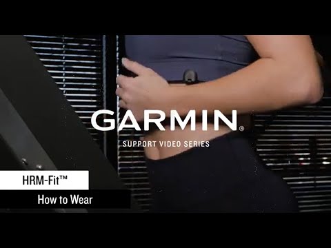 Garmin Support | HRM-Fit™ | How to Wear